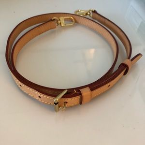 Authentic LV adjustable purse strap